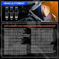 Injetores de Combustível HiSport 6 Peças para Ford Explorer, Mustang, Ranger e Mais - Performance Superior - imagem 3