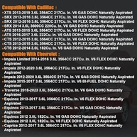 Injetor de Combustível 6 Peças para Chevrolet, Cadillac, Buick e GMC (2.4L, 3.0L, 3.6L V6) - Qualidade e Desempenho Garantidos - imagem 3