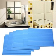 Espelhos Autoadesivos Decorativos 9 Peças - 15x15cm | Decoração Moderna para Sala, Quarto e Cozinha - imagem 4