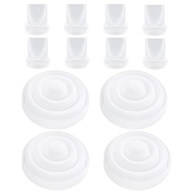 Kit com 12 Peças de Reposição para Bomba de Leite Momcozy M5 – 8 Válvulas Bico Pato + 4 Diafragmas de Silicone Premium - imagem 2
