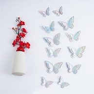 Borboletas 3D para Decoração de Parede - 24 Peças Removíveis para Sala, Quarto e Escritório - imagem 2