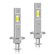 Lâmpada LED H1 2 Peças: Iluminação 800% Mais Brilhante e Design Mini 1:1 - imagem 2