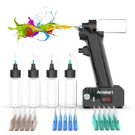 Kit Aerógrafo No-Clean com Bicos Descartáveis - 250 Peças | Pistola Recarregável 0,2mm, 0,3mm, 0,5mm - imagem 2