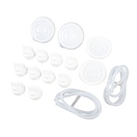 Peças de Reposição para Bomba Tira Leite M5 - Kit Completo com Válvulas, Diafragma e Protetores - imagem 5