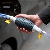 Bomba de Sucção Manual com Mangueira e Abraçadeira - Kit Completo 5 Peças - imagem 3
