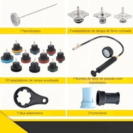 Kit Teste Pressão Radiador 18 Peças: Detecte Vazamentos e Proteja Seu Motor - imagem 5