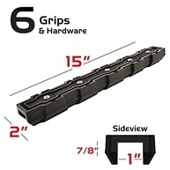 Caliber Rampa Grips 13204: Tração Superior para Motos de Neve | Kit 6 Peças - imagem 3