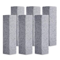Pedra Pomes para Limpeza Profunda - 6 Peças | Remove Anéis de Água, Cálcio e Ferrugem | Ideal para Vasos, Pias e Azulejos - imagem 2