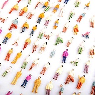 Miniaturas de Pessoas em Escala HO 1:100 - 100 Peças Pintadas para Maquetes e Dioramas - imagem 5