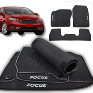Tapete Borracha Premium Impermeável para Ford Focus 2015-2019 (3 Peças) - imagem 1