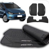 Tapete Borracha Spacefox 2006-2013 3 Peças Premium - Proteção Total e Fácil Limpeza - imagem 1