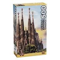 Puzzle 500 Peças Basilica da Sagrada Família - Grow - Desafio Inteligente para Montar e Decorar - imagem 2