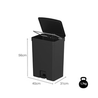 Lixeira de Pedal Trium 50L - Prática, Higiênica e Moderna para Qualquer Ambiente - imagem 4