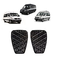 Pedal Freio e Embreagem Sprinter: Kit Completo Preto - imagem 1