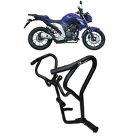 Protetor de Carenagem com Pedaleira para Yamaha Fazer FZ 25 (2018+) - Preto Fosco - imagem 2