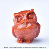 Estatueta de Coruja Pequena em Pedra – Decoração Elegante e Simbólica para Casa e Escritório - imagem 4
