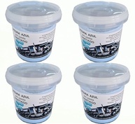 Kit 4 Pedra Azul Em Pasta P Polimento (500gr) Roda Tanq Crom - imagem 2