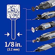 Kit Micro Retífica Dremel: 9 Acessórios para Vidro e Pedra - imagem 2
