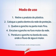 Harpic Pedra Sanitária Aroma Plus Pinho - Limpeza e Fragrância por até 130 Descargas - imagem 4