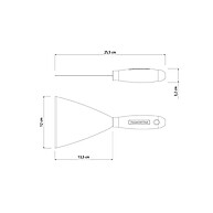 Espátula Tramontina 12cm: A Ferramenta Ideal para Pedreiros - imagem 2
