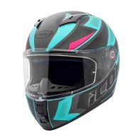 Capacete Peels Icon 23 Fast Verde Água Fosco/Rosa - Segurança e Estilo para Sua Moto - imagem 3