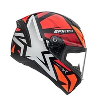 Capacete Peels Spike 2 1ST Preto Brilhante Vermelho: Segurança e Estilo para Você! - imagem 2