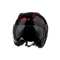 Capacete Feminino Peels Mirage Edge Vermelho: Estilo e Segurança para Sua Moto - imagem 5