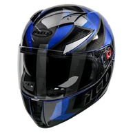 Capacete Peels Icon Fast Azul Metálico/Branco: Segurança e Estilo para Sua Moto - imagem 3