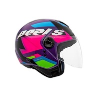 Capacete Peels Freeway Hype Aberto Roxo/Pink - Estilo e Segurança para Sua Moto - imagem 4