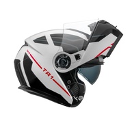 Capacete Robocop Peels TR1 Control Branco: Segurança e Estilo para Sua Moto - imagem 1