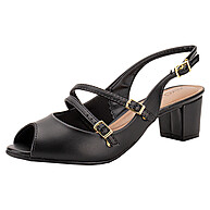 Peep Toe Salto Grosso Beira Rio: Conforto e Estilo - imagem 1