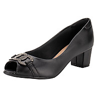 Peep Toe Salto Grosso Beira Rio: Elegância e Conforto - imagem 1