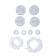 Conjunto Protetor de Peito Ainoli para Bomba Tira Leite - 4 Válvulas Bico de Pato + Flanges de Silicone Macio - imagem 4