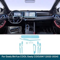 Película Protetora TPU PACSCI para Geely Binyue COOLRAY 2022-2024: Antiarranhões para Painel e Console - imagem 2