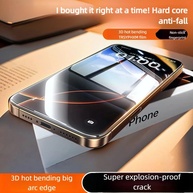 Película 3D para iPhone 17 Pro: Curva e Transparente! - imagem 1