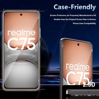 Película Realme C75: Proteção HD e Antirrisco - imagem 4