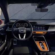 Película PPF Console Central Audi A3 Hatchback 2021-2025: Proteção Premium para Multimídia e Ar Condicionado - imagem 4