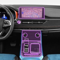Proteção Premium para Chery Tiggo 8 (2017-2022): Película TPU Transparente Antiarranhões para Painel e Console - imagem 1