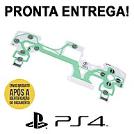 Película Condutiva PS4 JDS 050 JDM 055 Alps – Controle Como Novo! - imagem 1