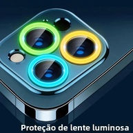 Película Protetora Câmera iPhone: Vidro Temperado Glow - imagem 4