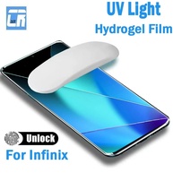 Película Hidrogel Infinix: Proteção Total e Curvada! - imagem 1