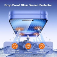 Película iPhone 16 Pro Max: Vidro Totalmente Transparente - imagem 1