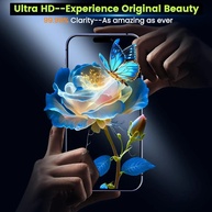 Película iPhone 16/15: Vidro Totalmente Cobertura - imagem 1