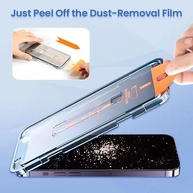 Película iPhone: Antifingerprint, Fácil de Aplicar! - imagem 4