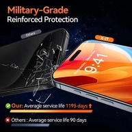 Película de Vidro WKMAX: Proteção HD para iPhone - imagem 4
