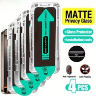 Película Privacidade Matte iPhone: Instalação Automática - imagem 1