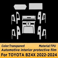 Película Protetora TPU XIUXIYING para Toyota BZ4X 2022-2024: Proteção Antiarranhões para Painel e Navegação - imagem 3