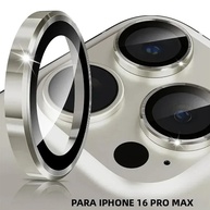 Película Protetora Câmera iPhone: Titanium + Vidro - imagem 1