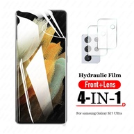 Película Protetora S21 Ultra: Hidrogel + Lente - imagem 1