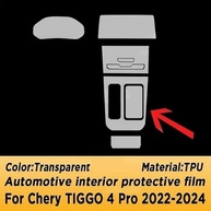 Proteção Essencial: Película TPU Transparente Antiarranhões para Central Multimídia Chery Tiggo 4 Pro 2022-2024 - imagem 3
